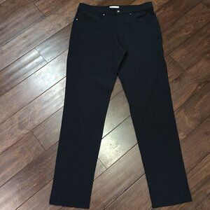 Olivers Apparel Passage Pants Navy Blue Performance Chino SIZE 34
